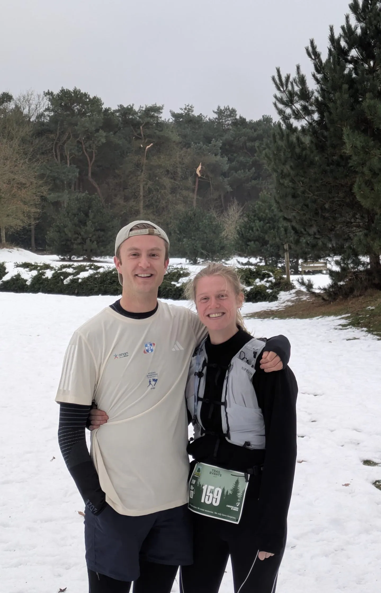 Demi and Thomas running for Quina Care
