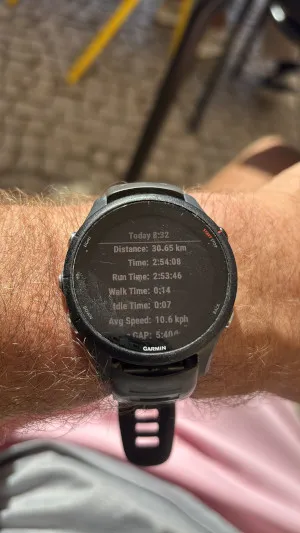 Matya training for Ironman