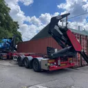 De container is onderweg!