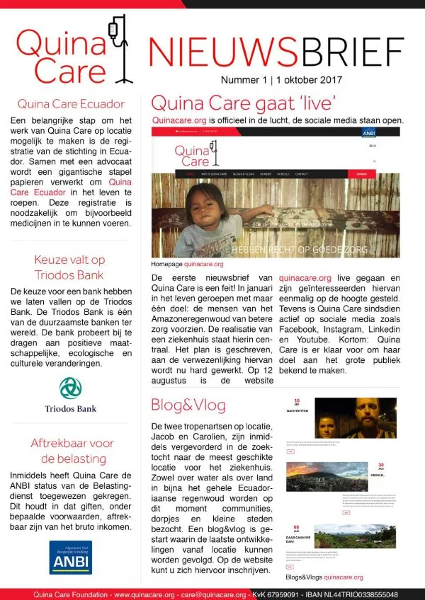 Nieuwsbrief Oktober 2017