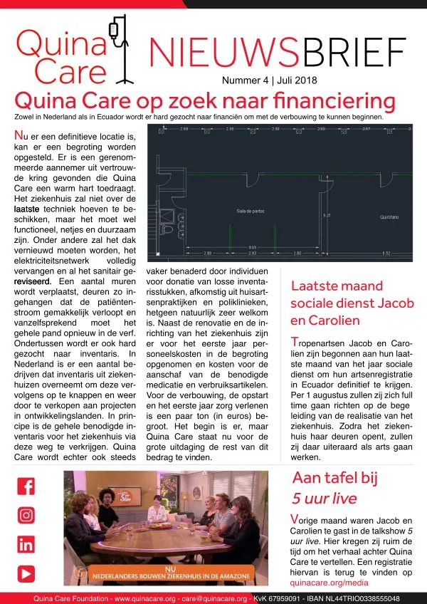 Nieuwsbrief Juli 2018