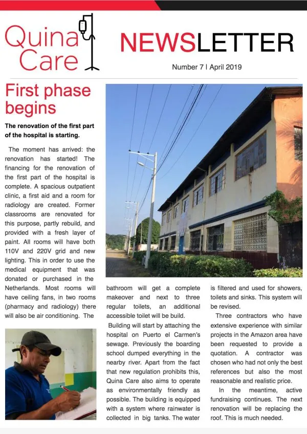 Newsletter April 2019