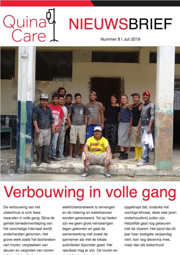 Nieuwsbrief Juli 2019