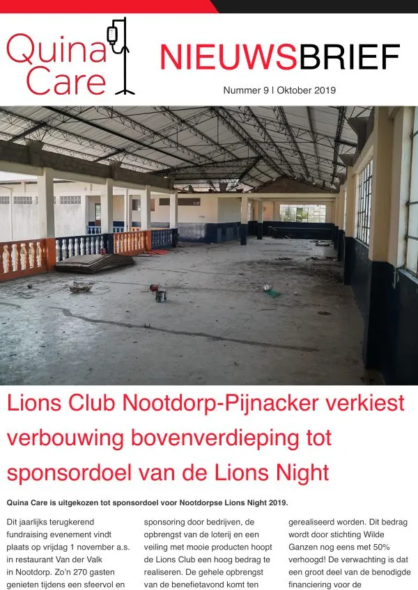 Nieuwsbrief Oktober 2019
