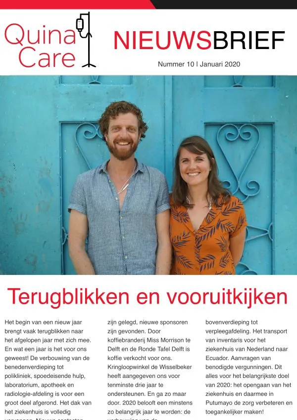 Nieuwsbrief Januari 2020
