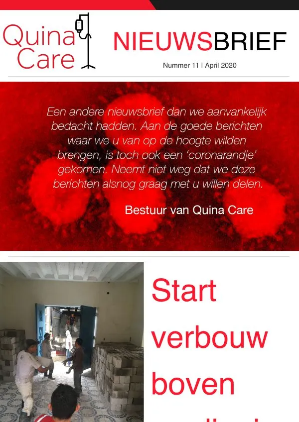 Nieuwsbrief April 2020