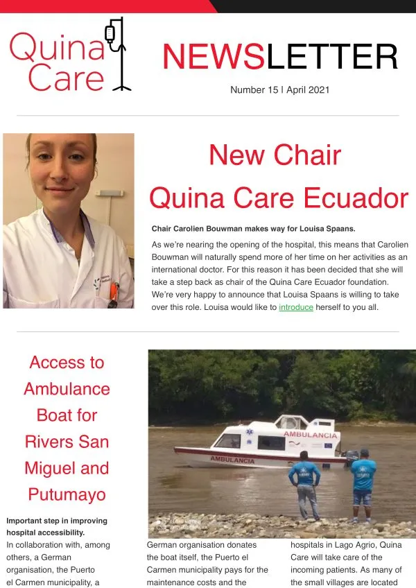 Newsletter April 2021