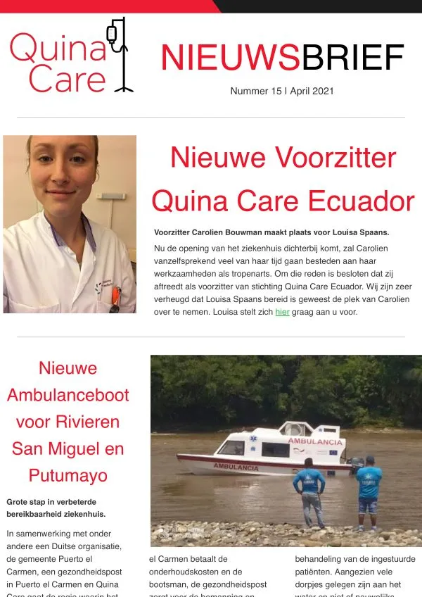 Nieuwsbrief April 2021