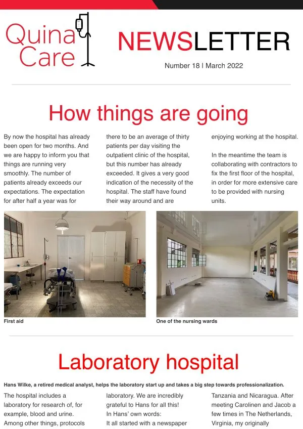 Newsletter March 2022