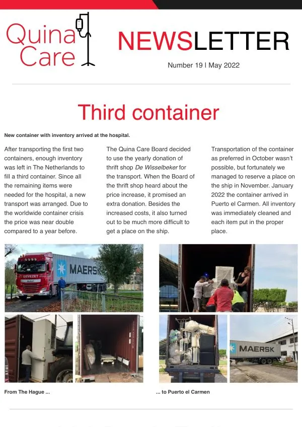 Newsletter May 2022