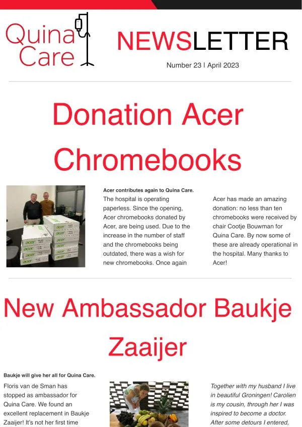 Newsletter April 2023