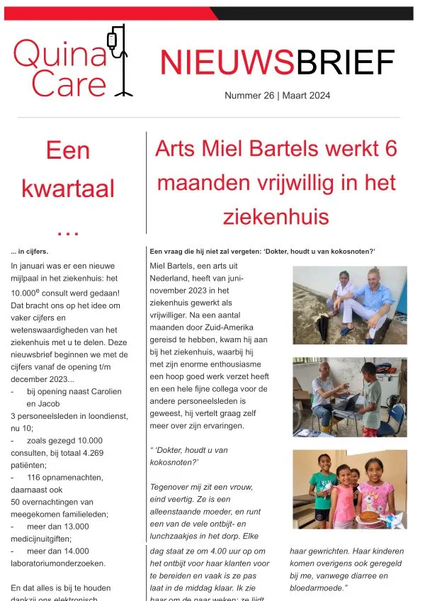 Nieuwsbrief Maart 2024