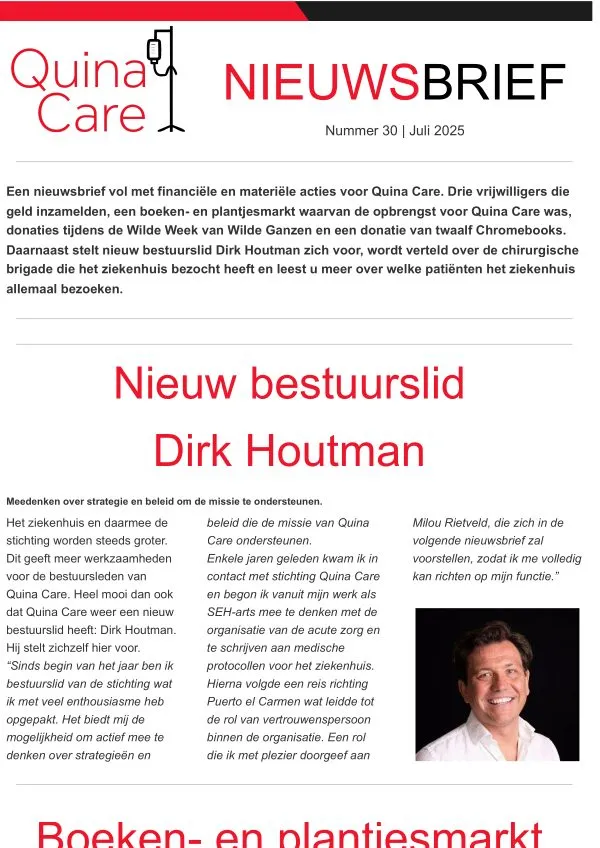 Nieuwsbrief Juli 2025