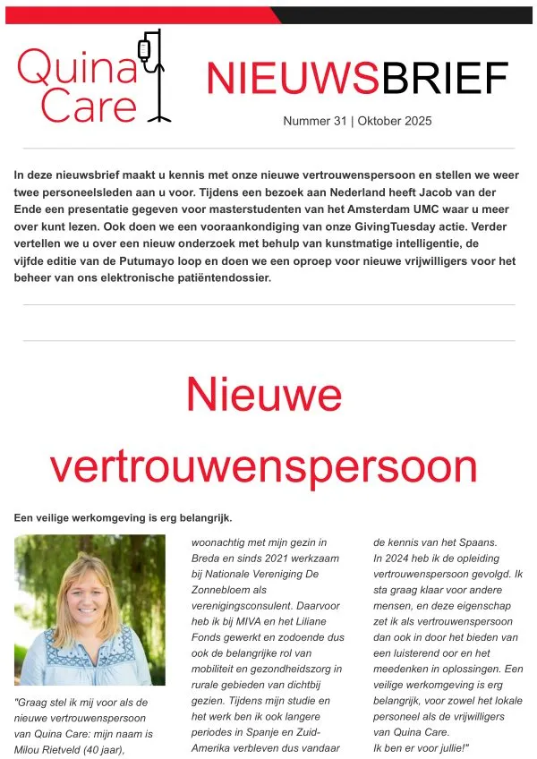 Nieuwsbrief Oktober 2025