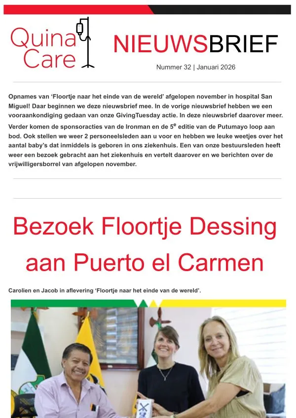 Nieuwsbrief Januari 2026